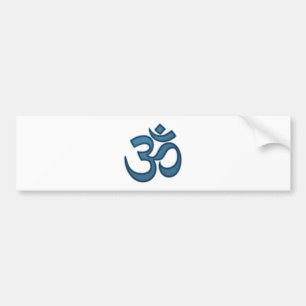 Om-symbool Bumpersticker