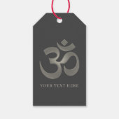 Om-symbool Cadeaulabel (Voorkant)