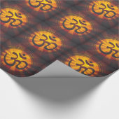 Om-symbool Cadeaupapier (Hoek)