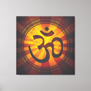 OM-symbool Canvas Afdruk