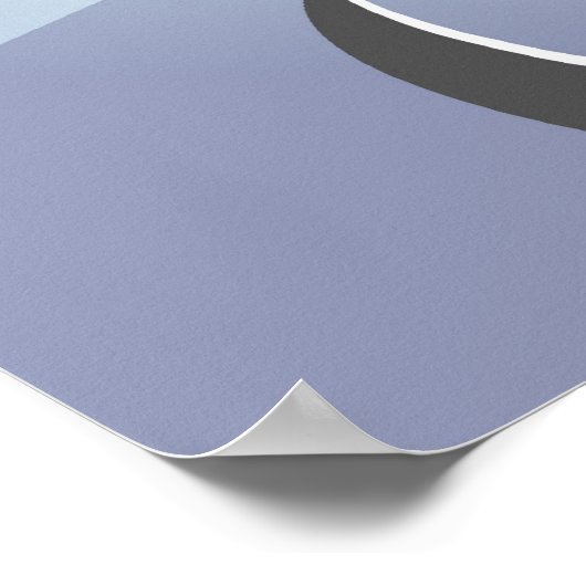 OM-symbool en -stralen - Poster (Hoek)