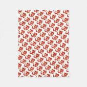 Om-symbool Fleece Deken (Voorkant)