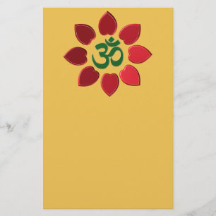 Om-symbool Flyer