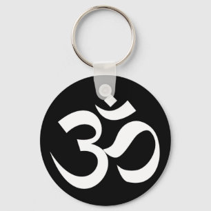 om symbool heilig boeddhisme religie zen yoga sleutelhanger