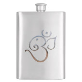 Om-symbool Heupfles (Voorkant)