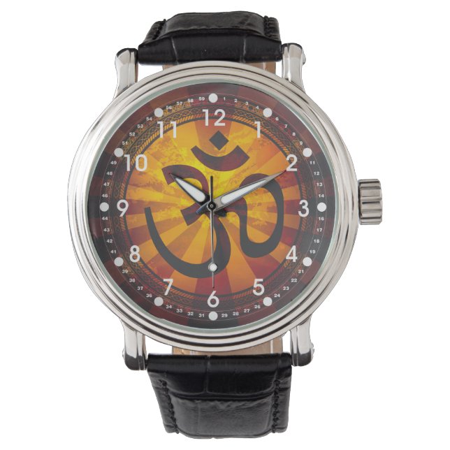  OM-symbool Horloge (Voorkant)