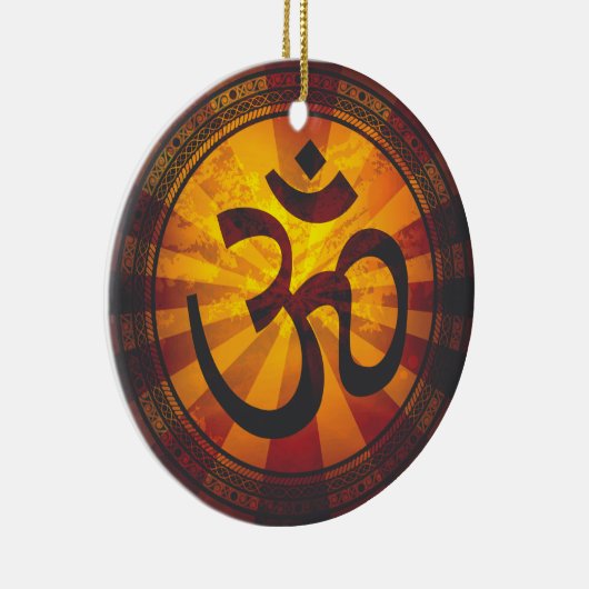 Om-symbool Keramisch Ornament (Rechts)