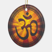 Om-symbool Keramisch Ornament (Links)