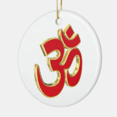 Om-symbool Keramisch Ornament (Links)