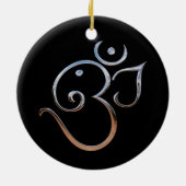 Om-symbool Keramisch Ornament (Achterkant)