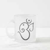 Om-symbool Matglas Koffiemok (Links)