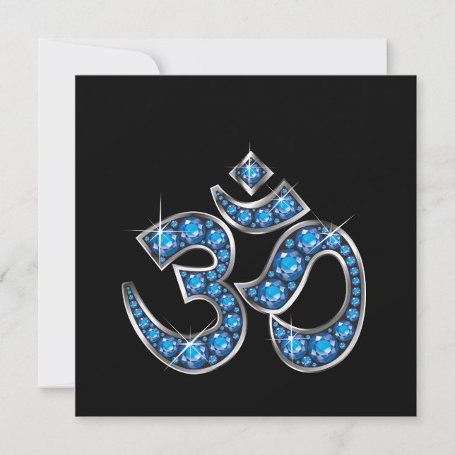 Om Symbool met "Aquamarine"-stonen (Voorkant)