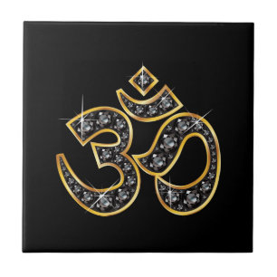 Om Symbool met de Stenen van het "Onyx" Tegeltje