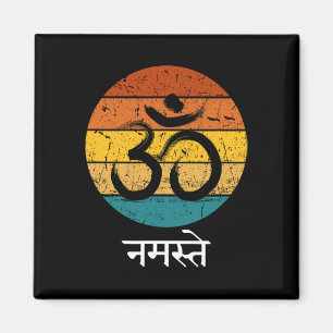 Om Symbool Namaste Ohm Hindoe Zen Tantra Yoga Gees Magneet