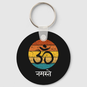 Om Symbool Namaste Ohm Hindoe Zen Tantra Yoga Gees Sleutelhanger