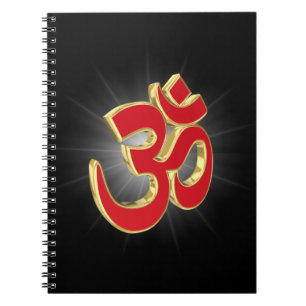Om-symbool Notitieboek
