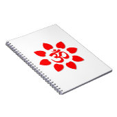 Om-symbool Notitieboek (Rechterzijde)