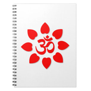 Om-symbool Notitieboek