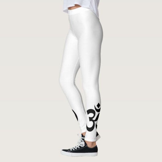 OM Symbool Ohm Yoga Spiritueel Boeddhisme Leggings (Links)