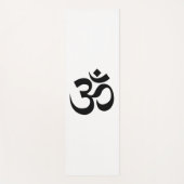 OM Symbool Ohm Yoga Spiritueel Boeddhisme Yogamat (Voorkant)