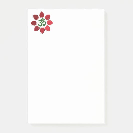 Om-symbool Post-it® Notes (Voorkant)
