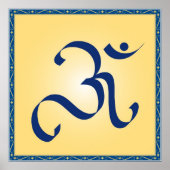 OM-symbool - Poster (Voorkant)