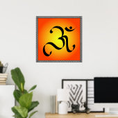 OM-symbool Poster (Thuiskantoor)