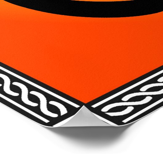 OM-symbool Poster (Hoek)