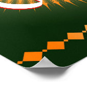 OM-symbool - Poster (Hoek)