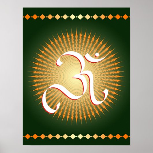 OM-symbool - Poster (Voorkant)