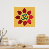 Om-symbool Poster (Keuken)