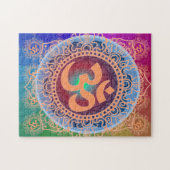 OM-symbool Puzzle Legpuzzel (Horizontaal)