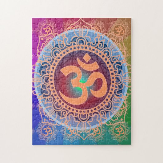 OM-symbool Puzzle Legpuzzel (Verticaal)
