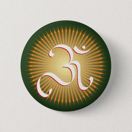 OM-symbool Ronde Button 5,7 Cm (Voorkant)