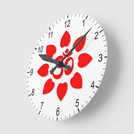 Om-symbool Ronde Klok (Hoek)