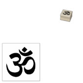 OM-symbool Rubber Stamp Rubberstempel (Gestempeld)