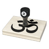 Om symbool Sanskriet schrift Rubberstempel (Stempel)