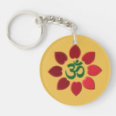 Om-symbool Sleutelhanger (Voorkant)