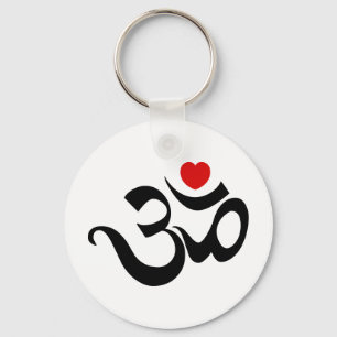 Om-symbool Sleutelhanger