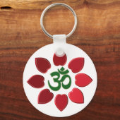 Om-symbool Sleutelhanger (Voorkant)