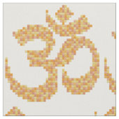 Om-symbool Stof (Close Up)