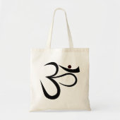 Om-symbool Tote Bag (Voorkant)