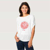 Om-symboolontwerp T-shirt (Voorkant volledig)