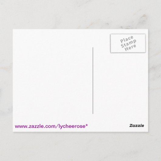 OM-symboolsymbool briefkaart (Achterkant)