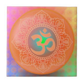 OM-symbooltegel Tegeltje (Voorkant)