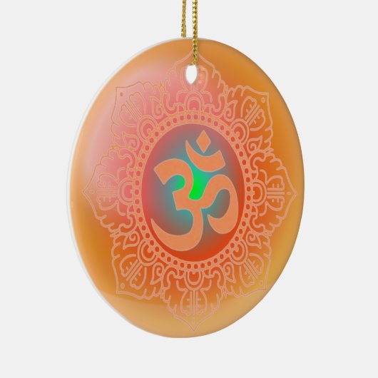 OM-symboolversiering Keramisch Ornament (Rechts)