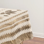 OM-symboolversiering - pastelgoud Tafelkleed (Voorbeeld)