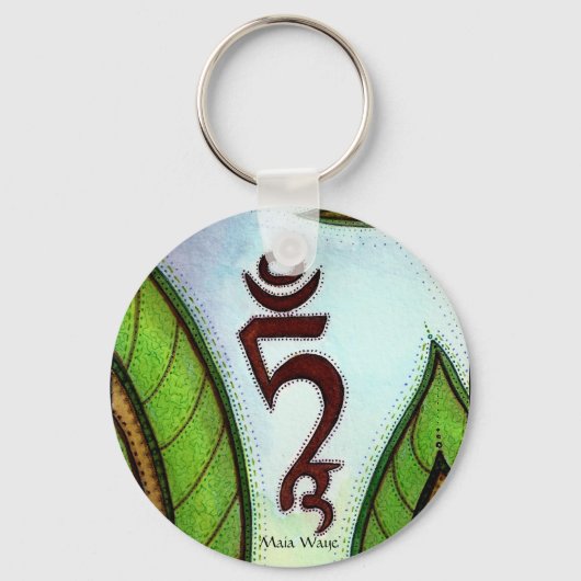 OM TARE TUTTARE TURE SVAHA SLEUTELHANGER (Voorkant)