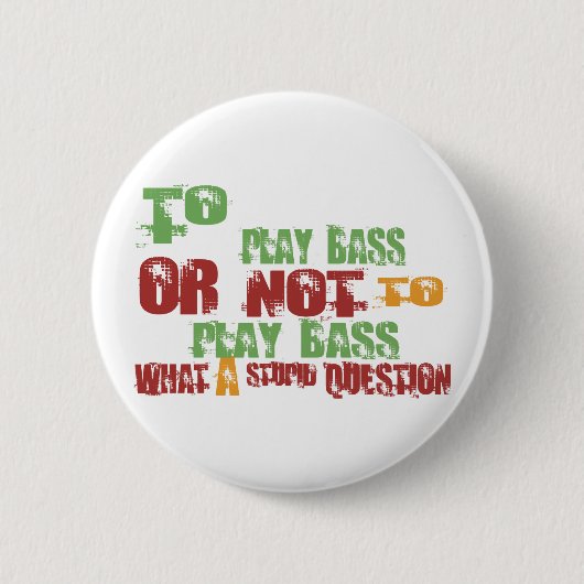 Om tas af te spelen ronde button 5,7 cm (Voorkant)