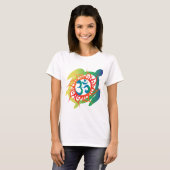 Om-Tatto-Vibrant-Turtle T-shirt (Voorkant volledig)